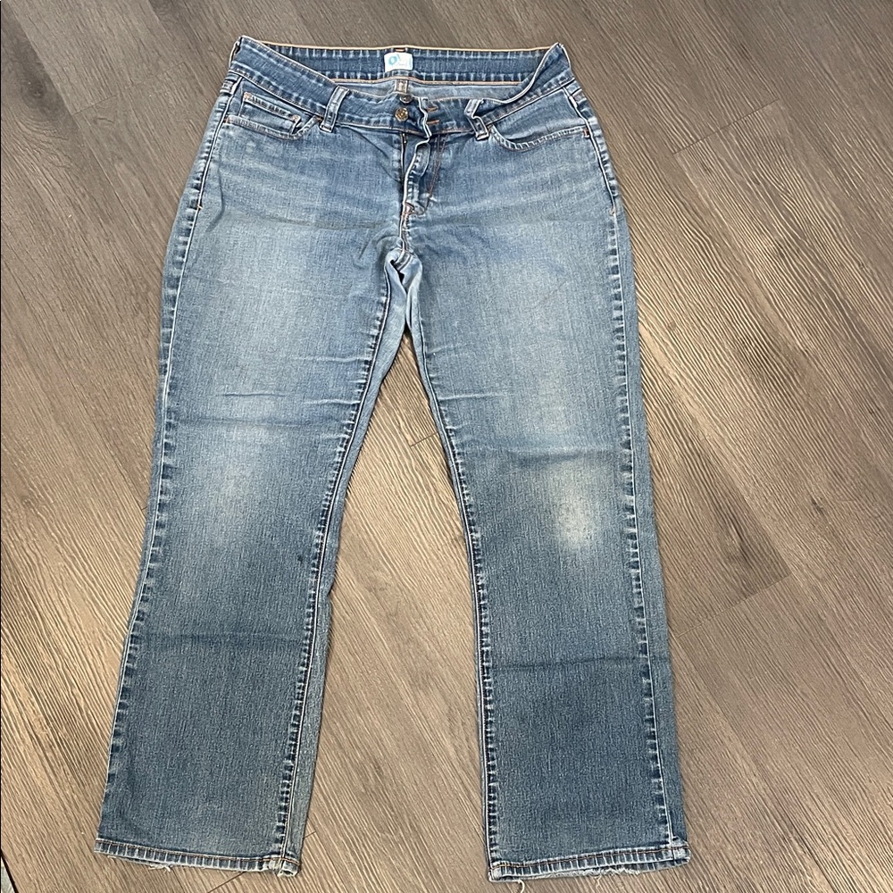 Size 8 short old navy Classic Blue Women's Jeans vintage Y2K